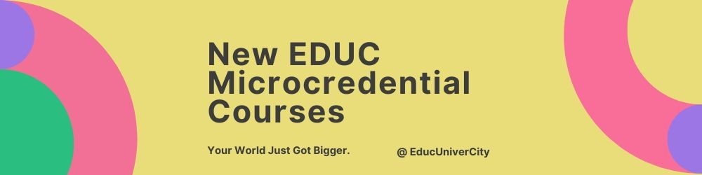 New EDUC Microcredential Courses picture